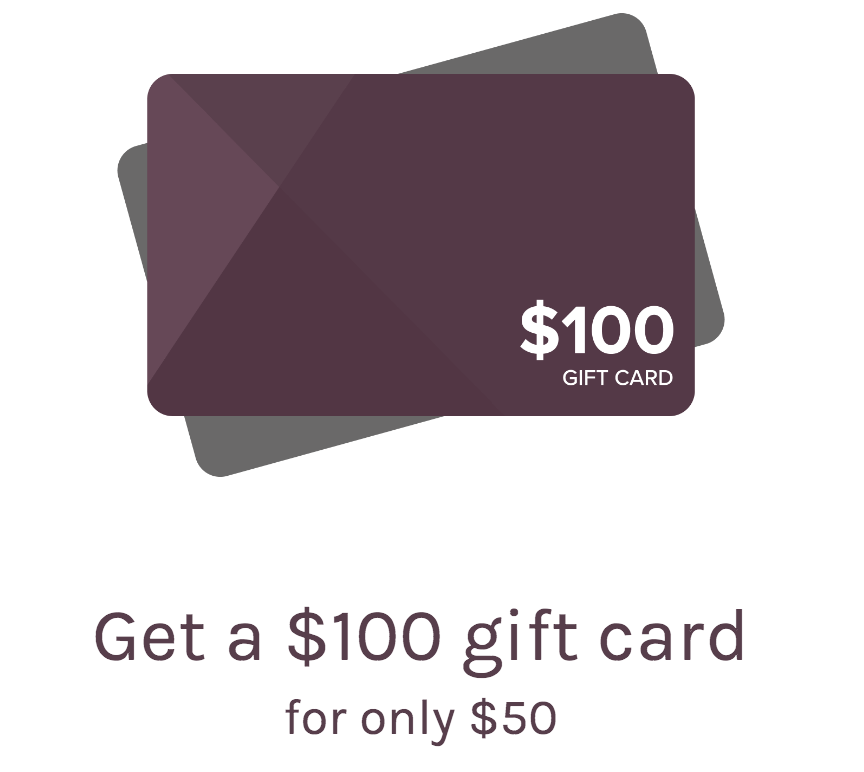 100 Brilliant Distinctions Gift Cards For Only 50